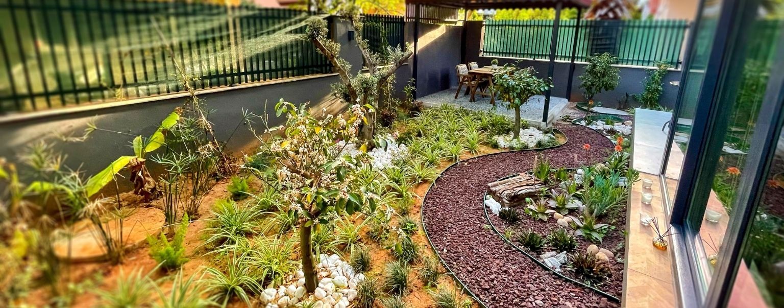 1+1 Apartment mit botanischem Gartenblick