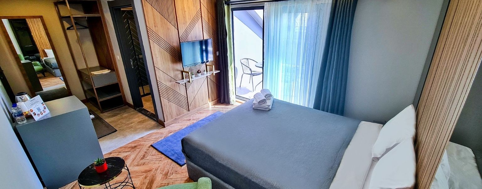 Standardzimmer mit Terrasse