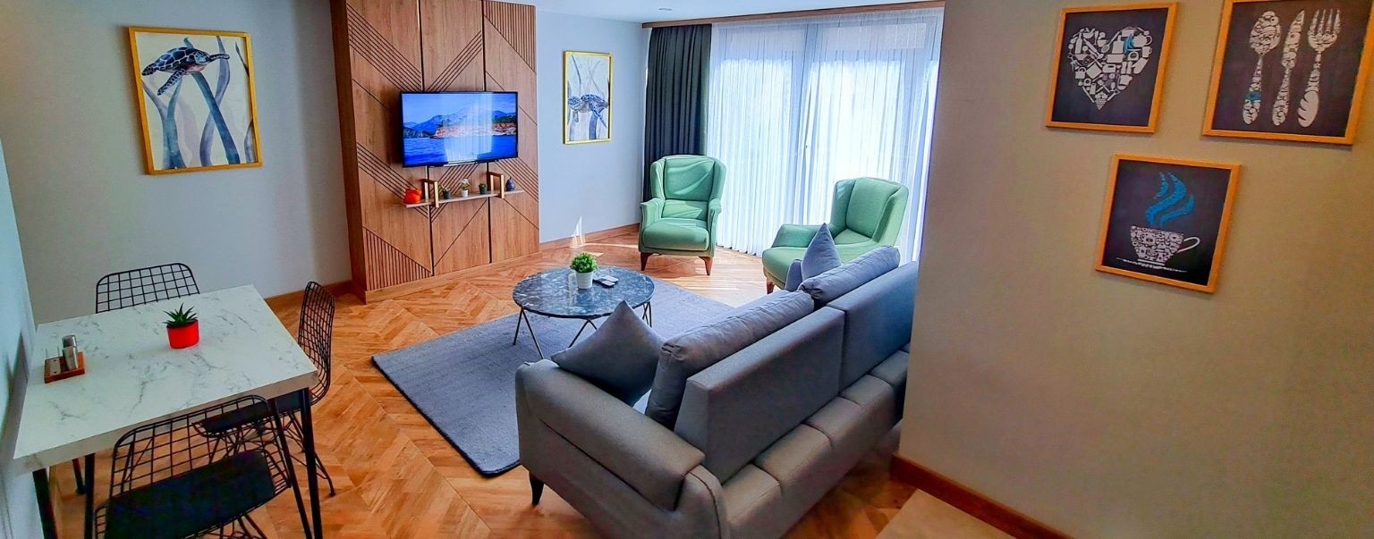 1+1 Apartment mit botanischem Gartenblick